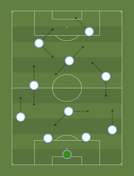 Argentina 2010 - Football tactics and formations